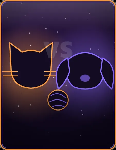 Cats vs Dogs theme card shown as outlines, coming soon